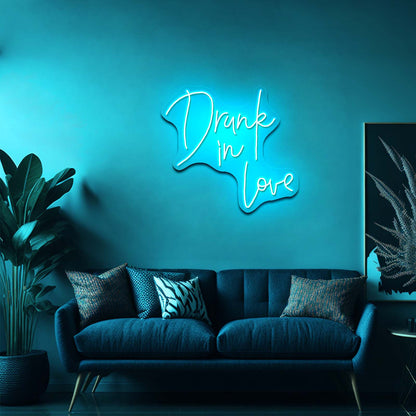 Drunk In Love Neon Sign Led Wedding Signs