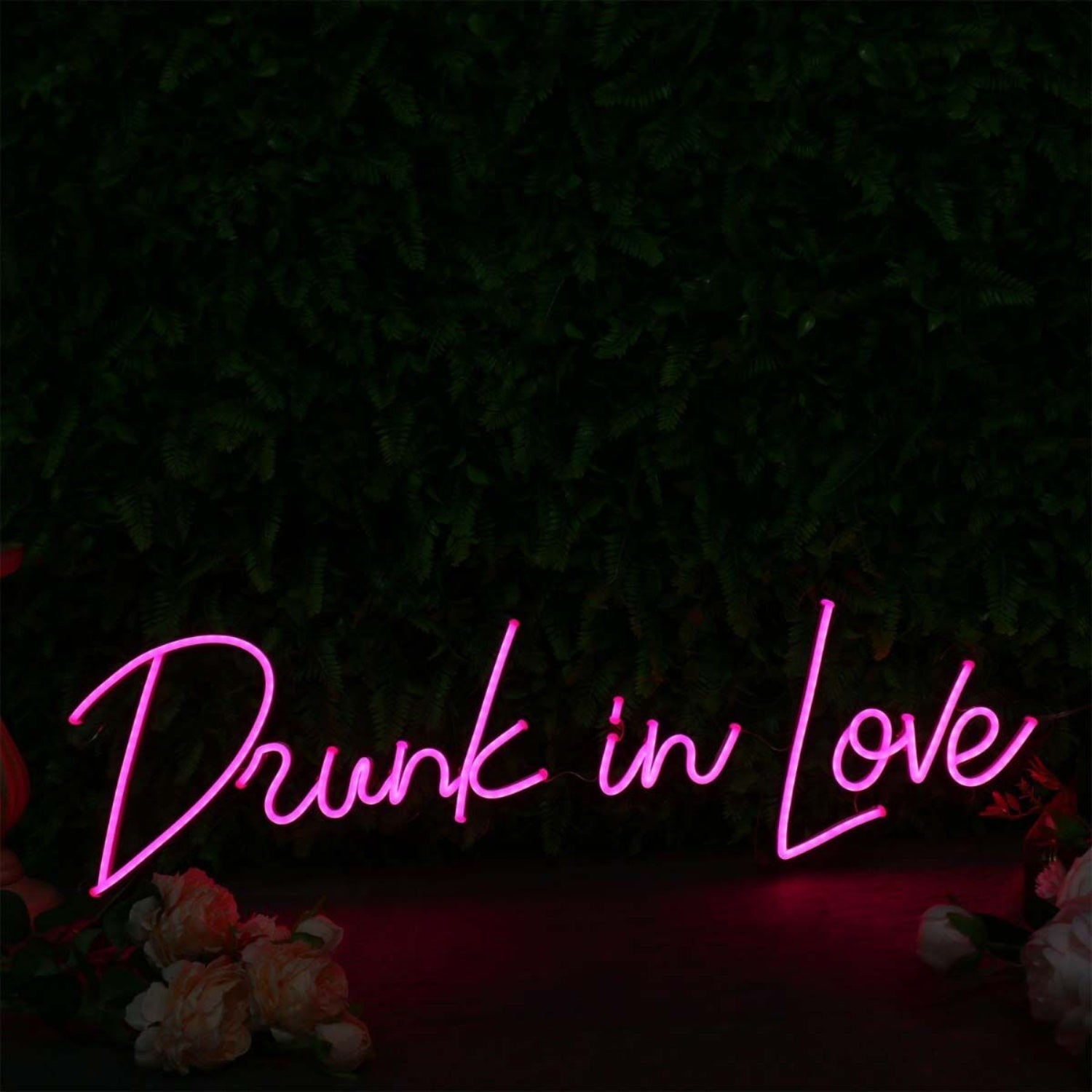 Drunk In Love Pink Custom Led Neon Sign - Shineneon