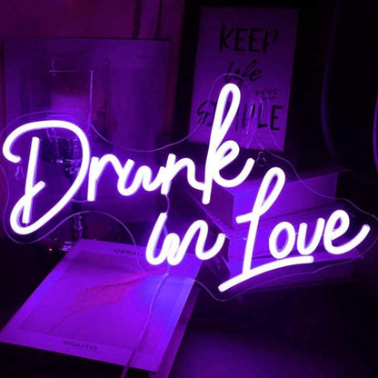 Drunk In Love Wedding Neon Sign | Shineneon