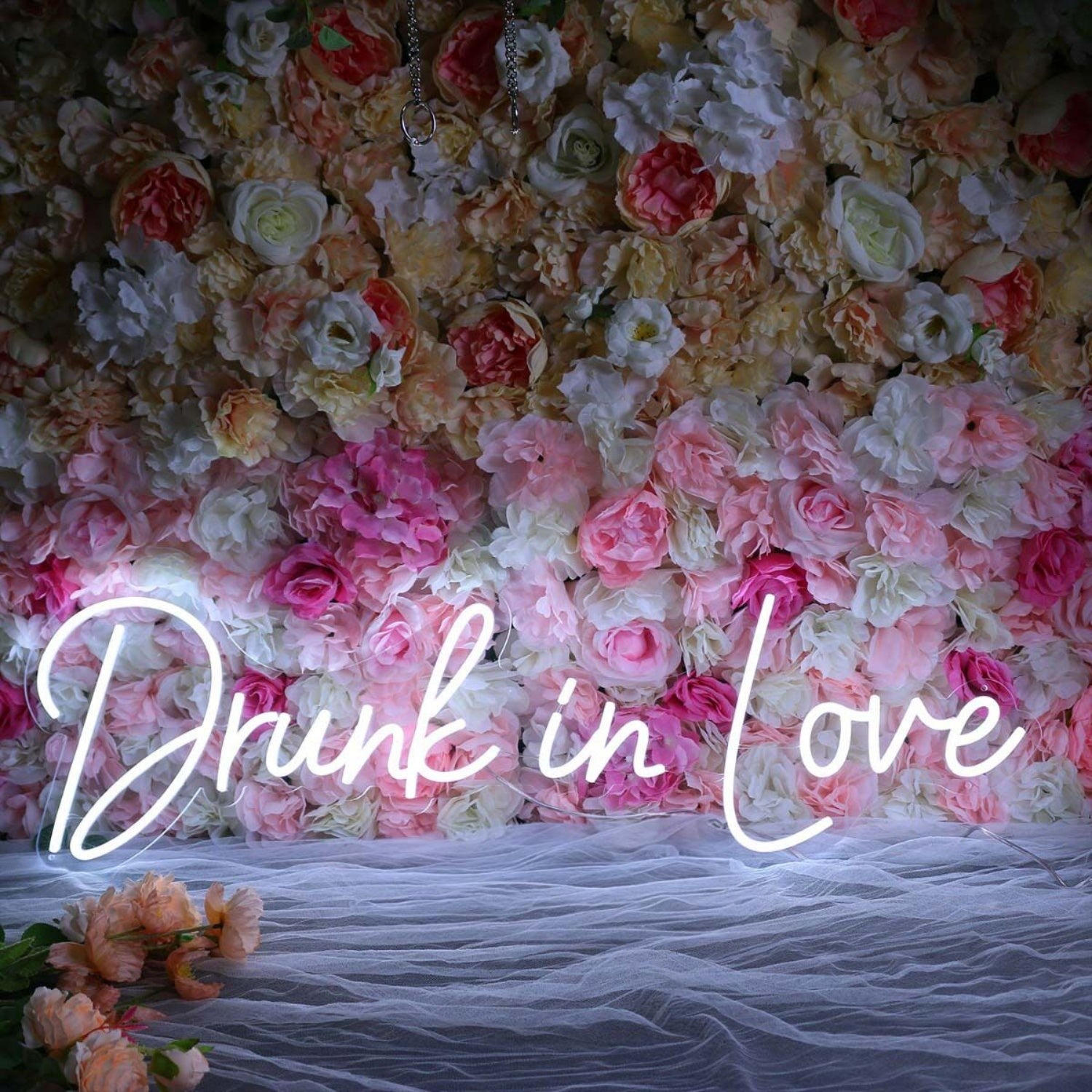 Drunk In Love White Led Neon Sign | Shineneon