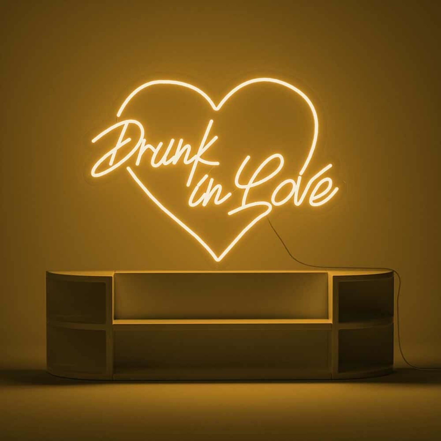 Drunk In Love With Heart Neon Sign | Shineneon