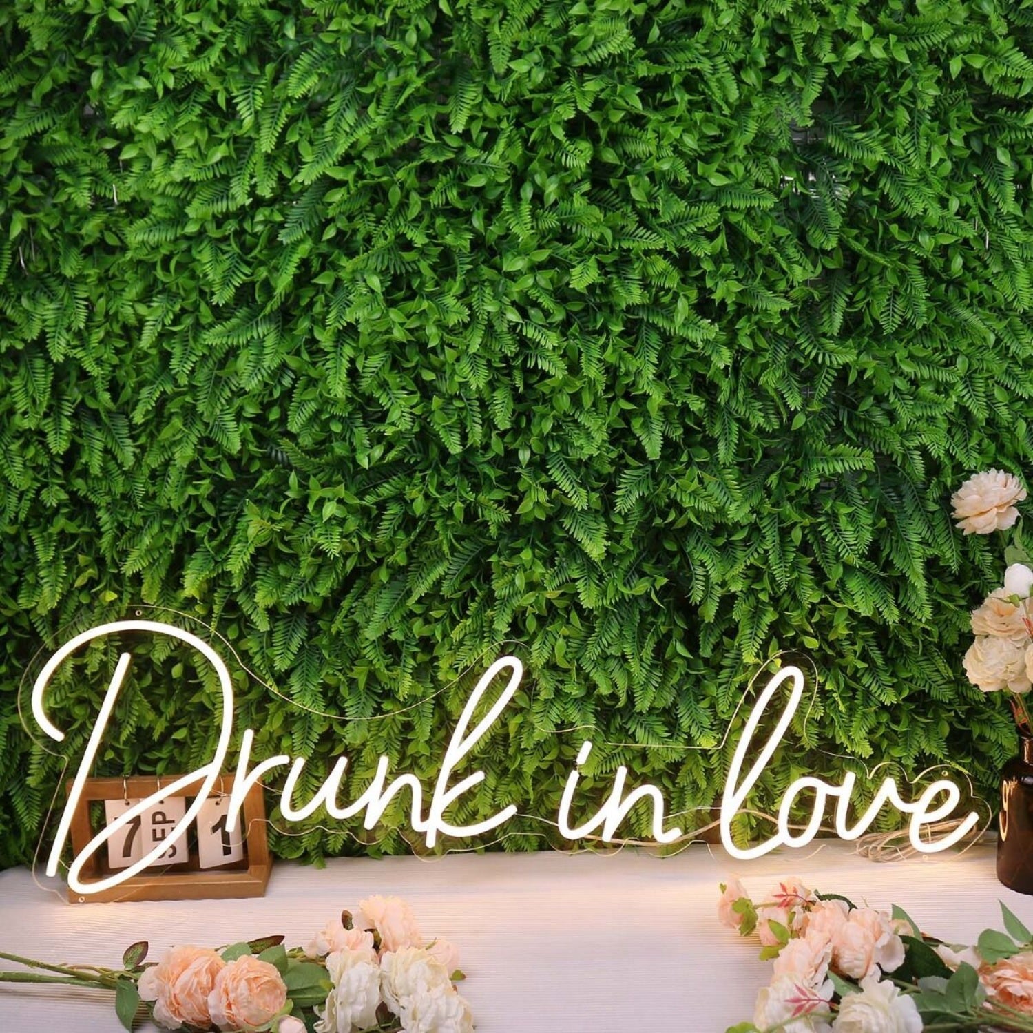 Drunk In Love Yellow Custom Led Neon Sign - Shineneon