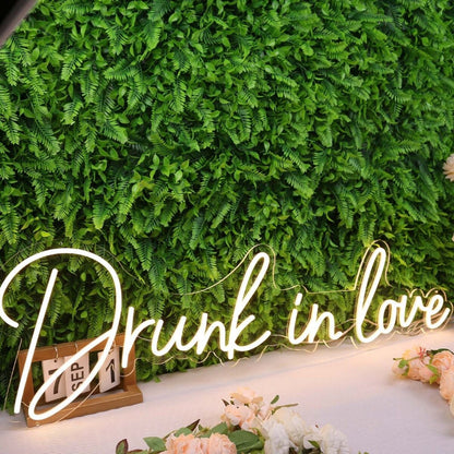 Drunk In Love Yellow Custom Led Neon Sign - Shineneon