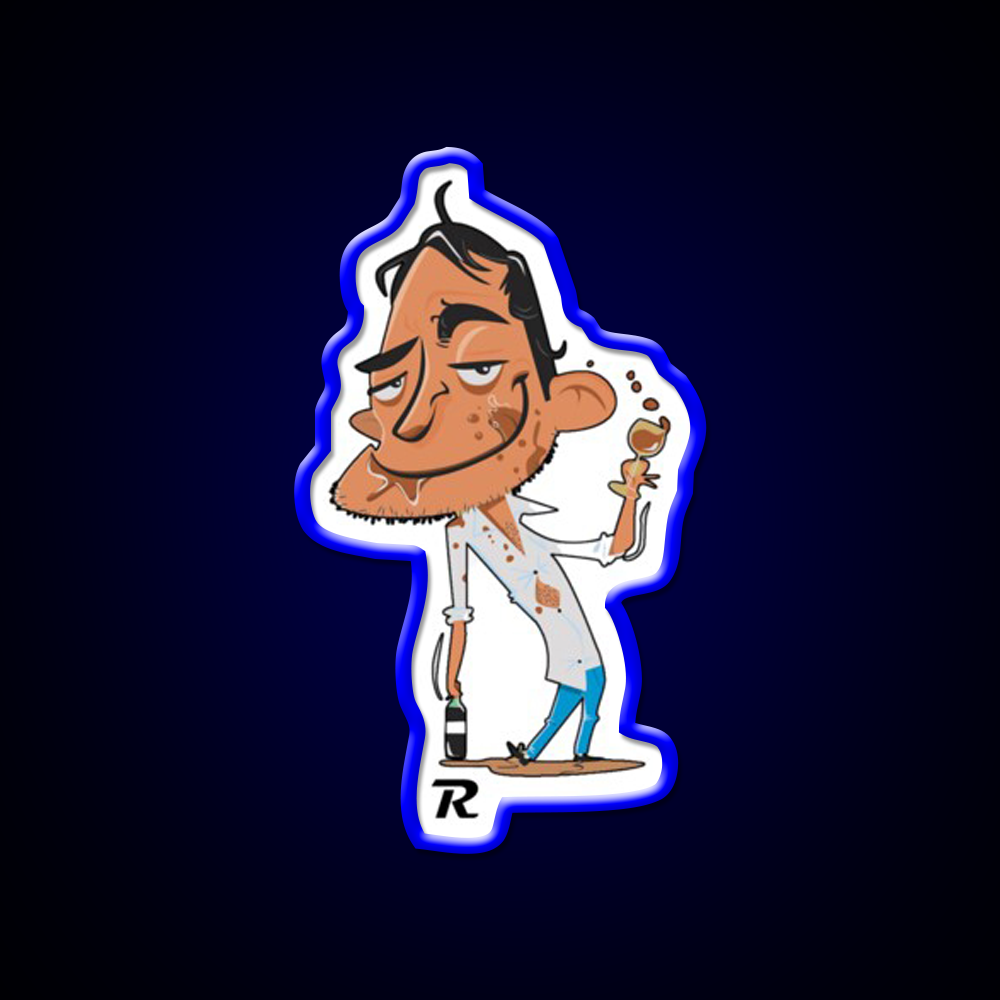 Drunk Man Man Cave Bar Led Neon Sign Rgb Color