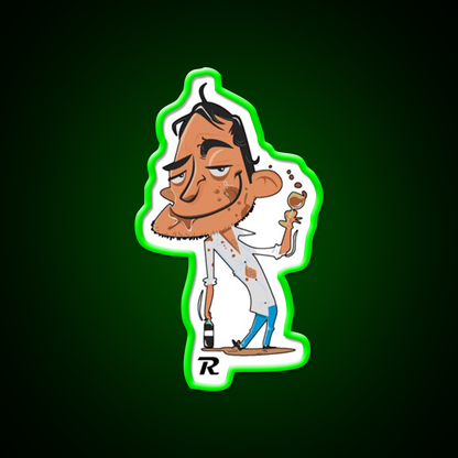 Drunk Man Man Cave Bar Led Neon Sign Rgb Color