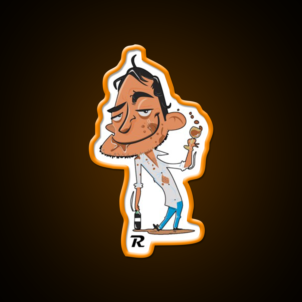 Drunk Man Man Cave Bar Led Neon Sign Rgb Color