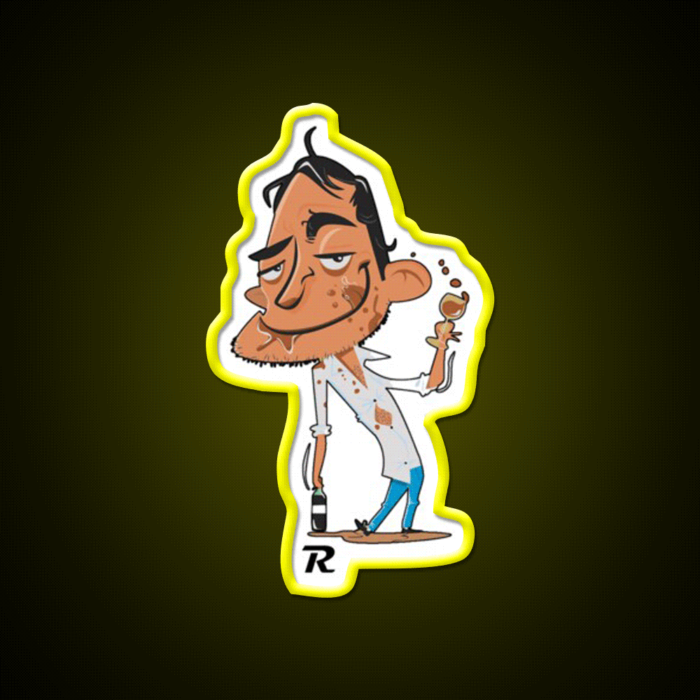 Drunk Man Man Cave Bar Led Neon Sign Rgb Color