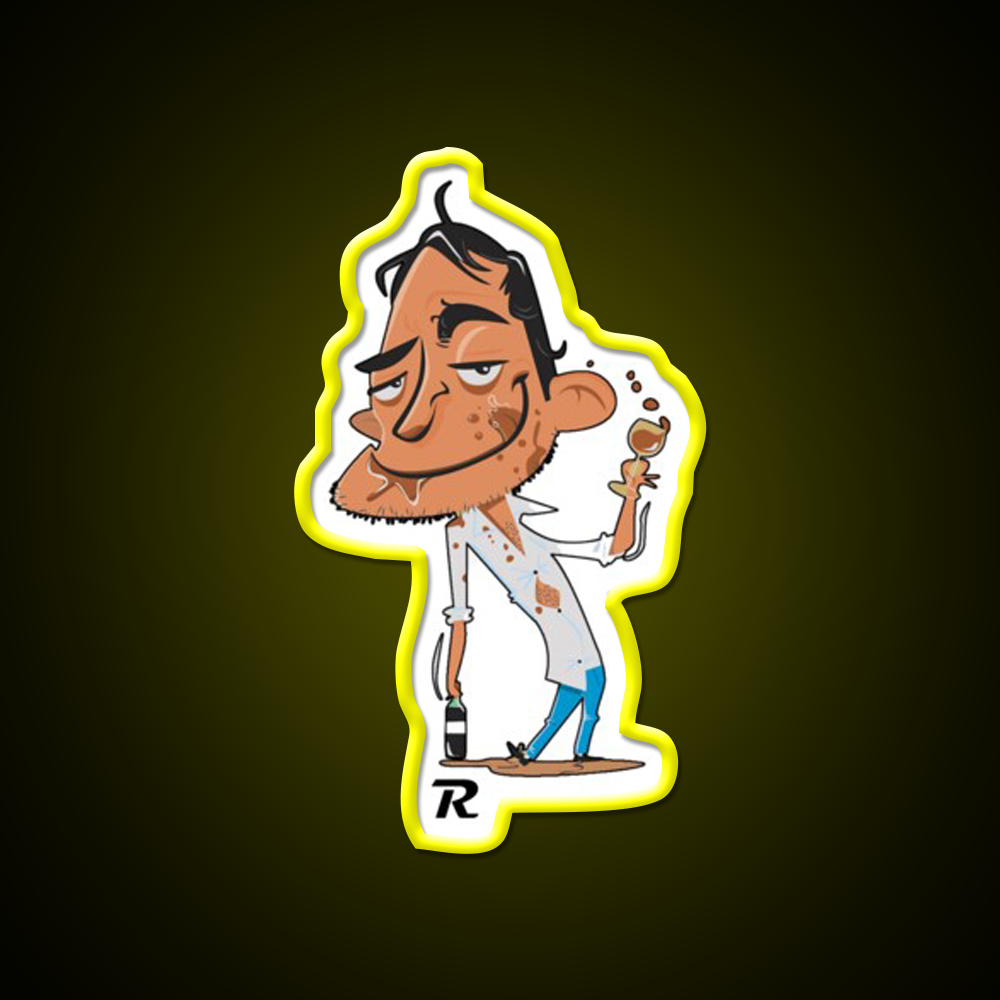 Drunk Man Man Cave Bar Led Neon Sign Rgb Color