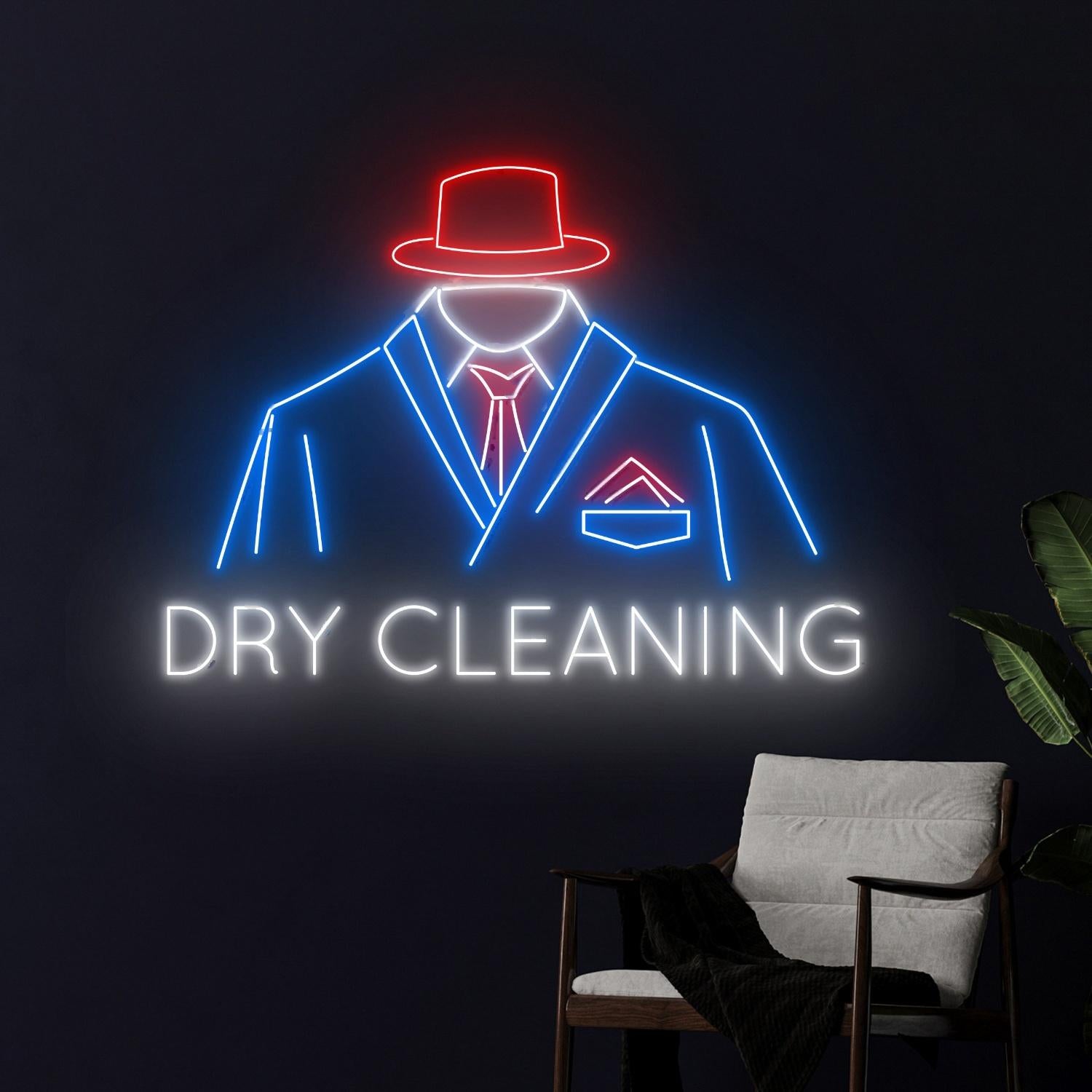 Dry Cleaning Laundry Led Neon Sign | Shineneon