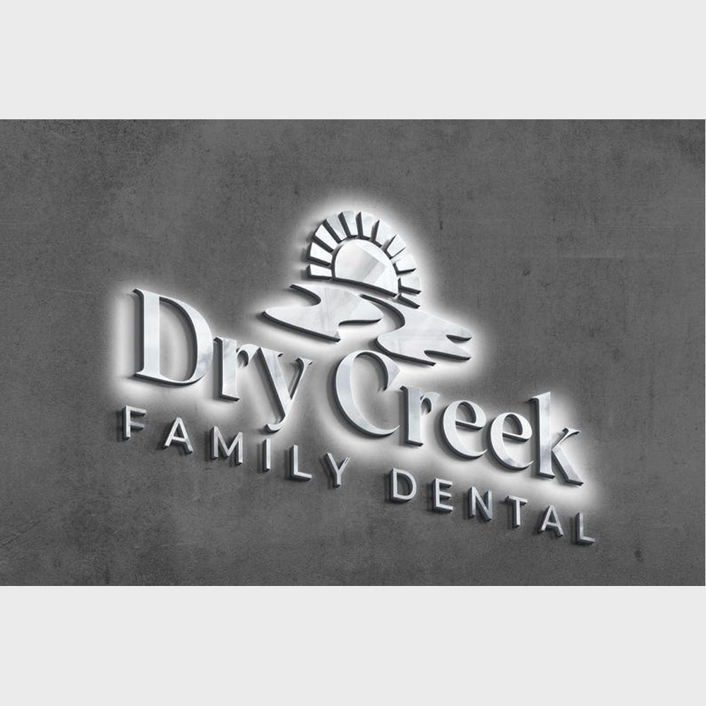 Dry Creek Family Dental 3D Backlit Channel Letters Led Light Sign - Shineneon