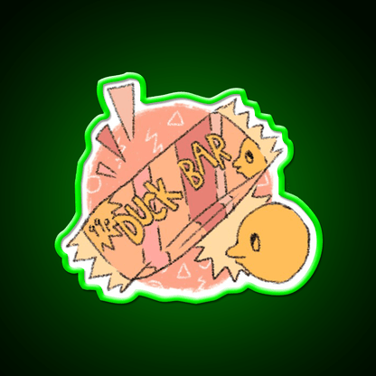 Duck Bar Snack Food Led Neon Sign Rgb Color - Shineneon