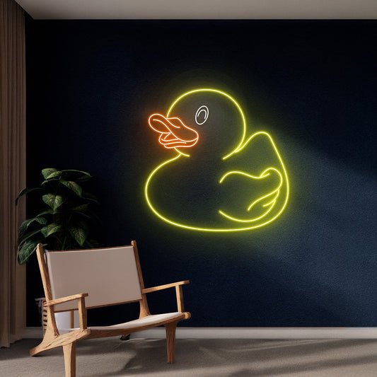 Duck Neon Light Personalized Duck Neon Sign