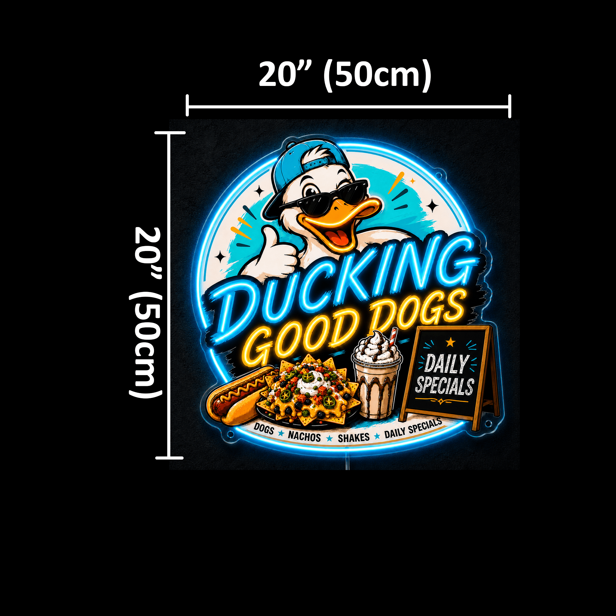 Ducking Good Dogs Custom Business LED Neon Sign - Shineneon