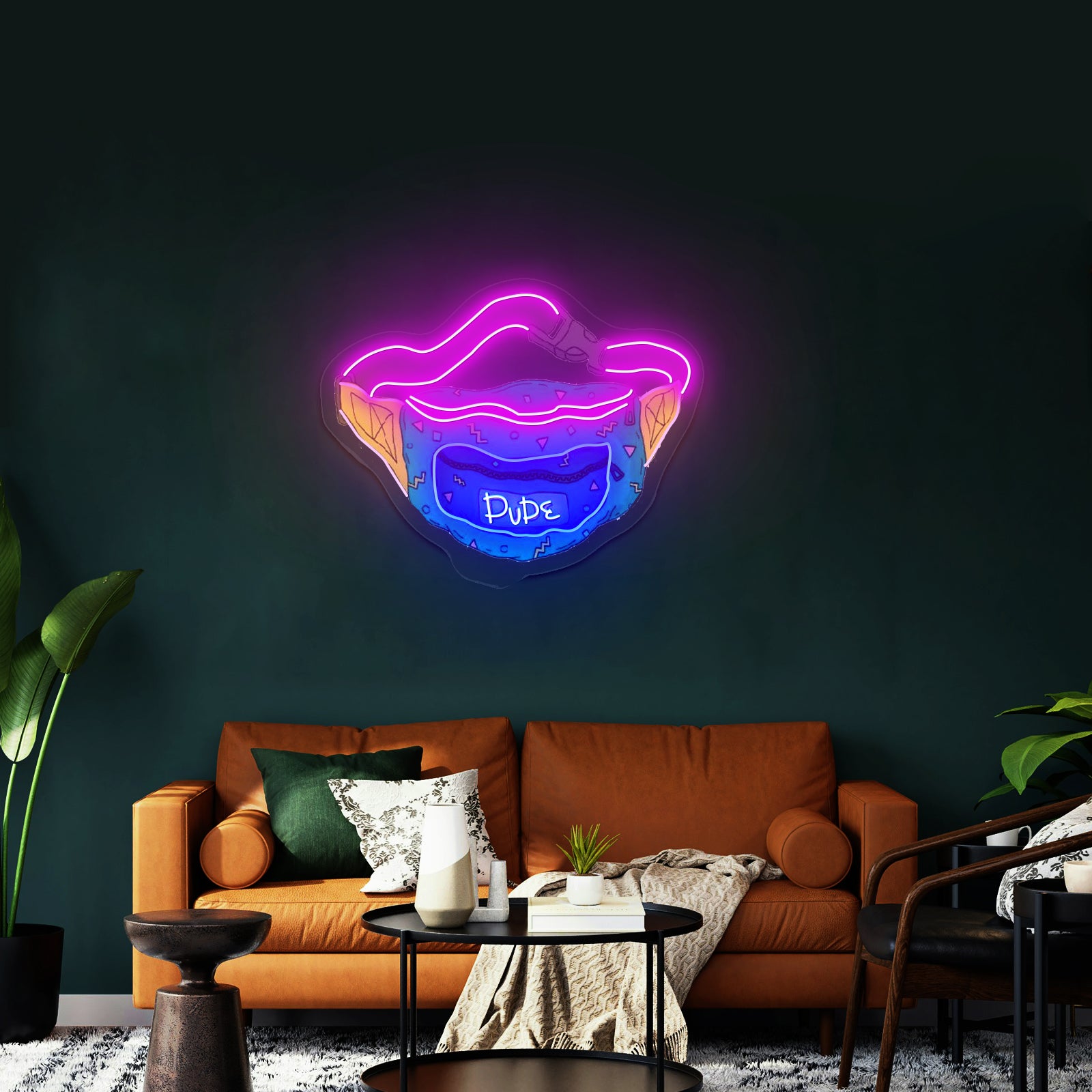 Dude 90s Personalized Neon Signs