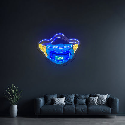 Dude 90s Personalized Neon Signs