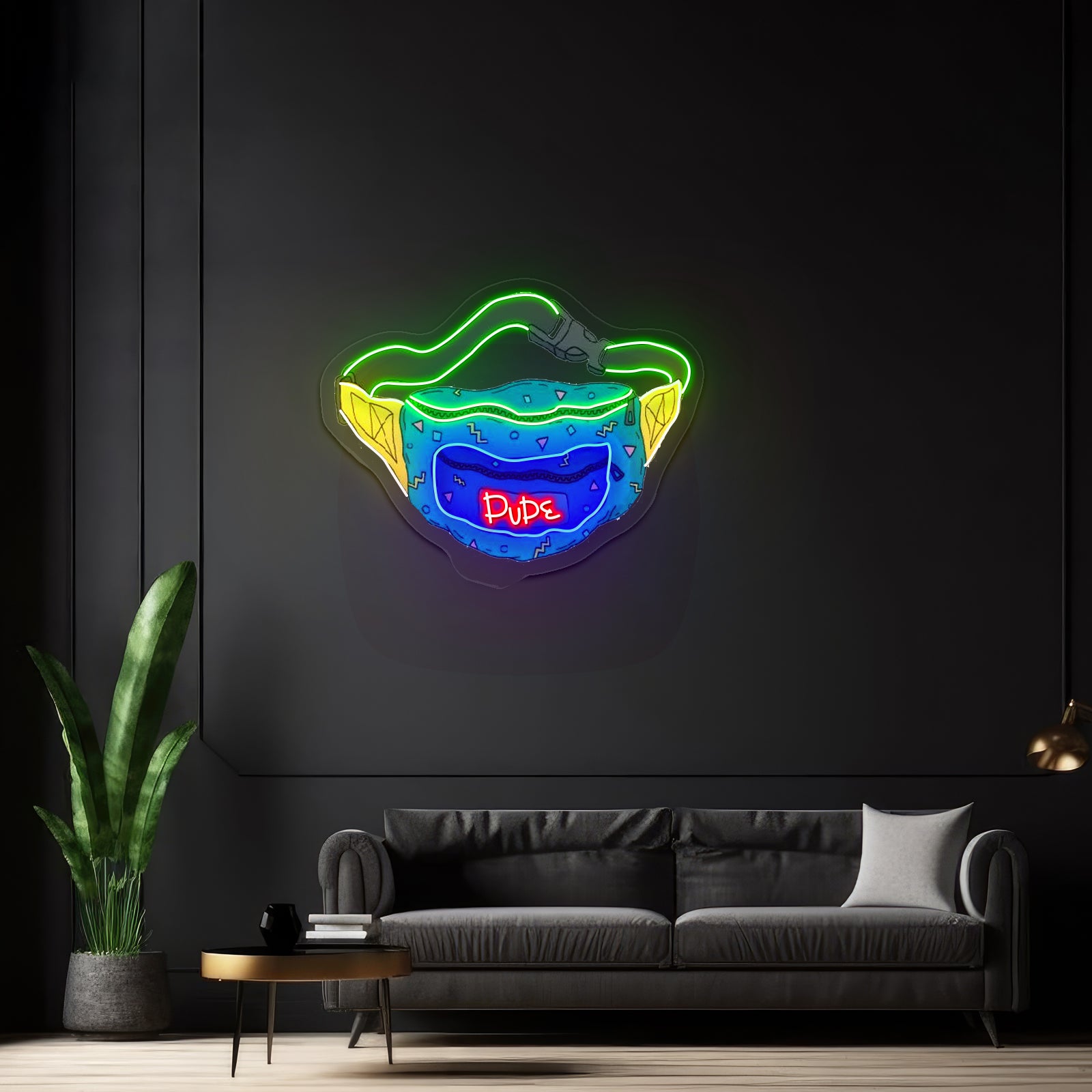 Dude 90s Personalized Neon Signs