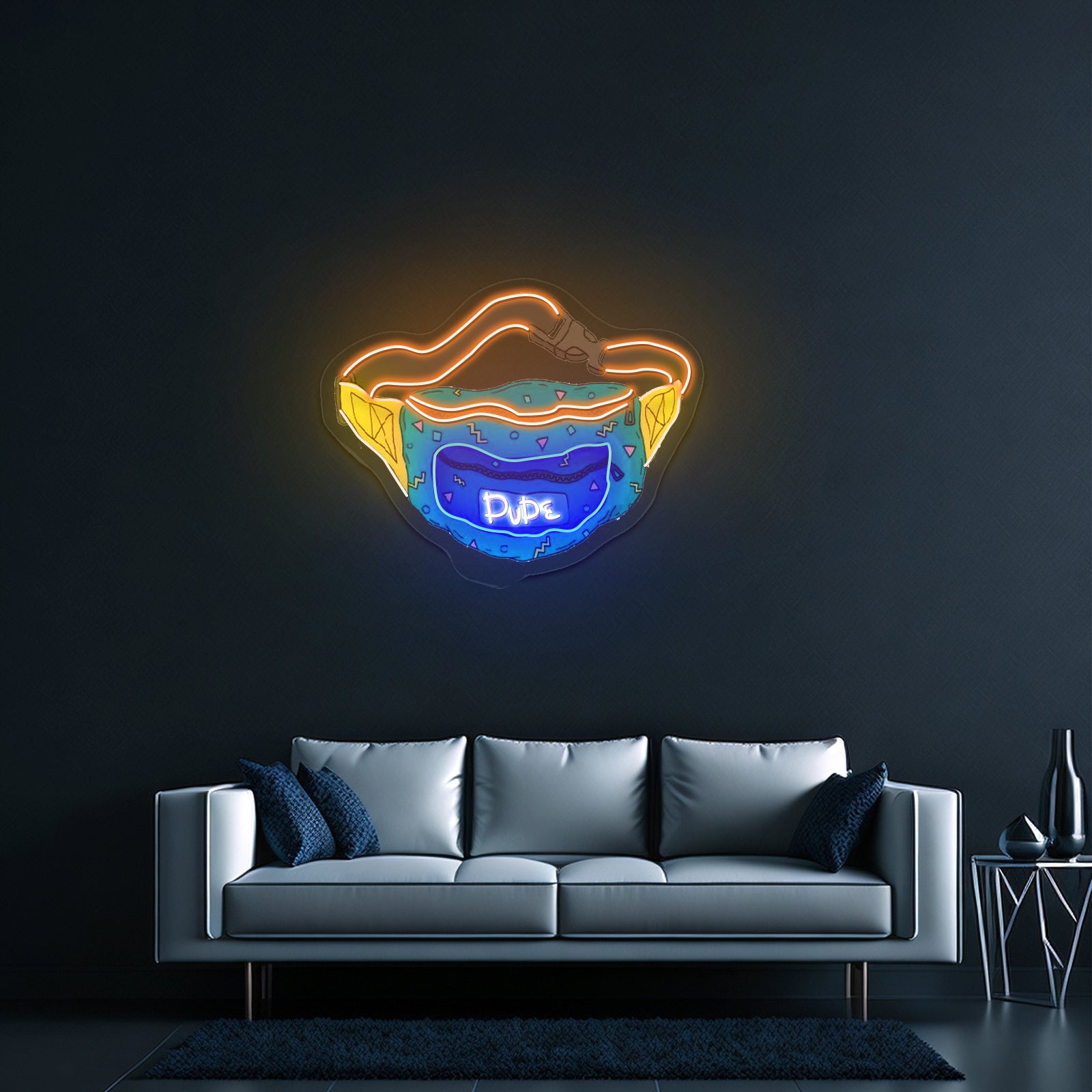 Dude 90s Personalized Neon Signs