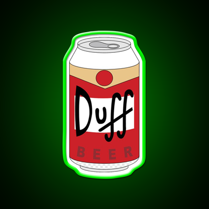 Duff Beer Bar Decor Led Neon Sign Rgb Color - LED neon sign view 8