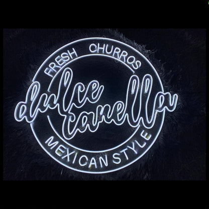 Dulce Canella White Led Neon Sign For Mexican Style Churros Shop Decor | Shineneon