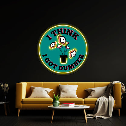 Dumber Wall Artwork Neon Signs