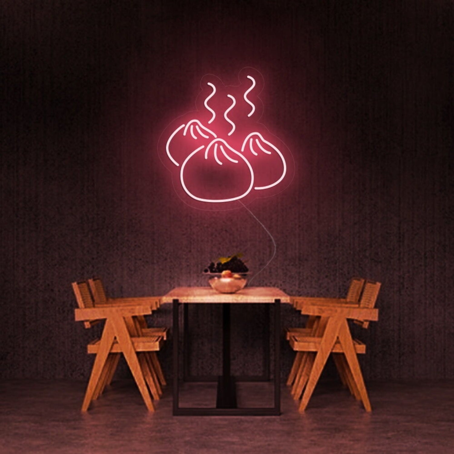 Dumpling Led Neon Sign For Food Lovers And Restaurants | Shineneon