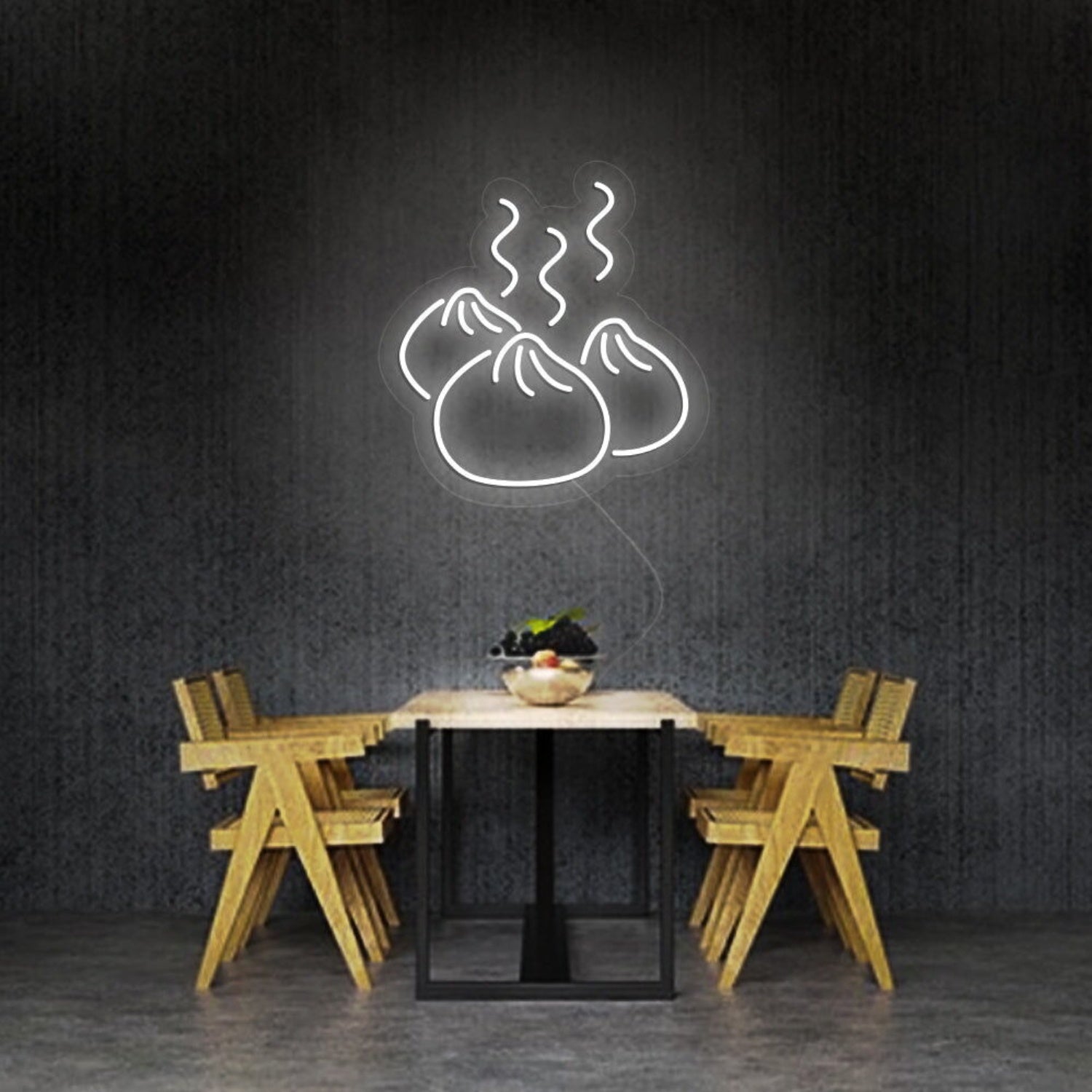 Dumpling Led Neon Sign For Food Lovers And Restaurants | Shineneon