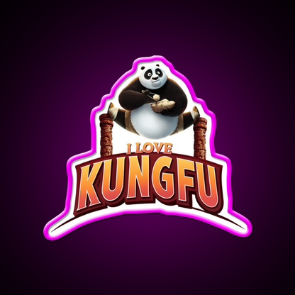 Dumpling Warrior Led Neon Sign Chinese Food Rgb Color