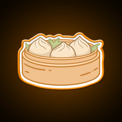 Dumpling Xiaolongbao Snack Food Led Neon Sign Rgb Color - Shineneon