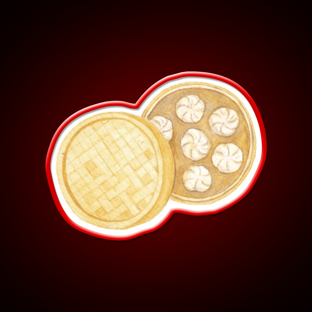Dumplings Snack Food Led Neon Sign Rgb Color - Shineneon