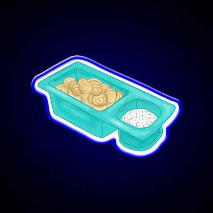 Dunkaroo Snack Food Led Neon Sign Rgb Color - Shineneon