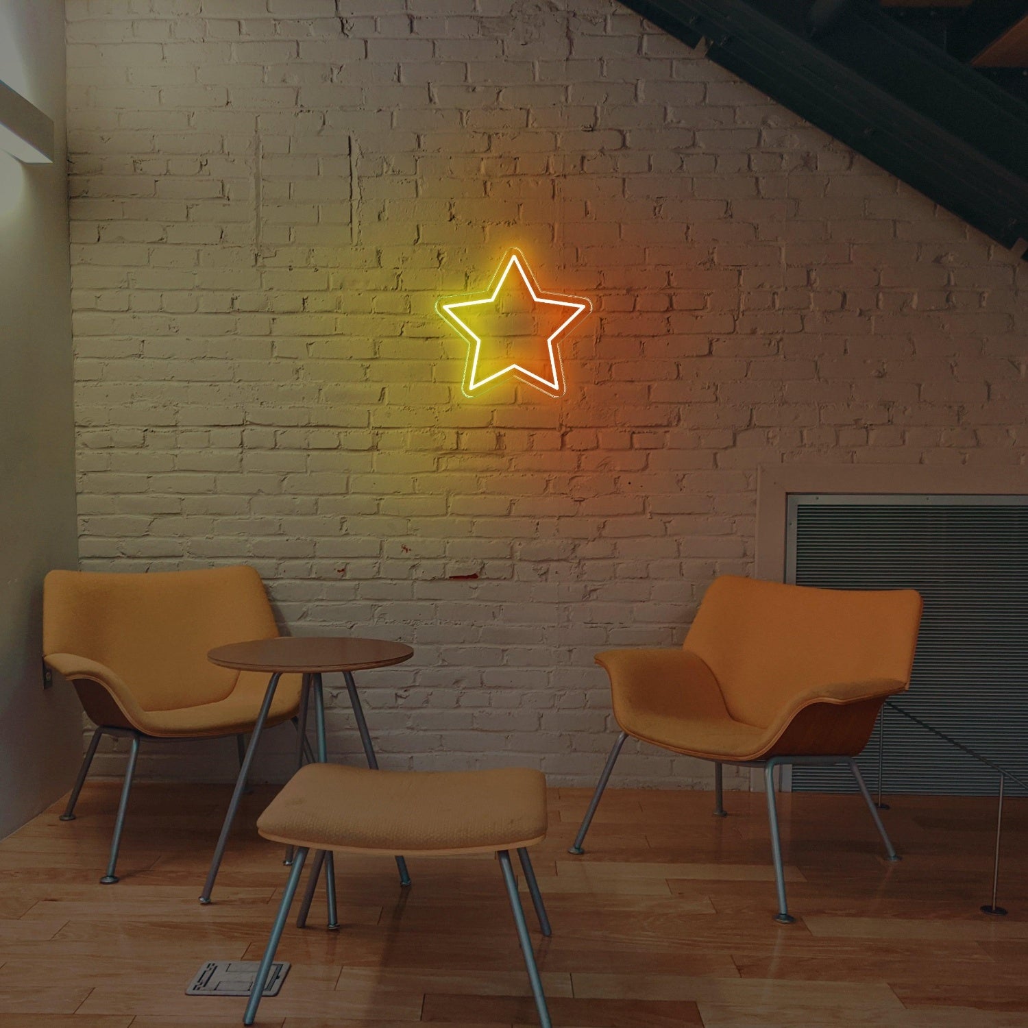 Duo Coloured Stars Purple Led Neon Sign For Indoor Decor | Shineneon