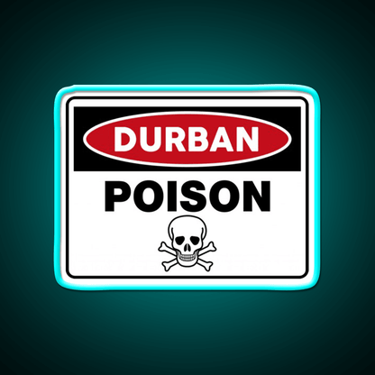 Durban Poison Hemp Inspired Green Leaf Led Neon Sign Rgb Color - Shineneon