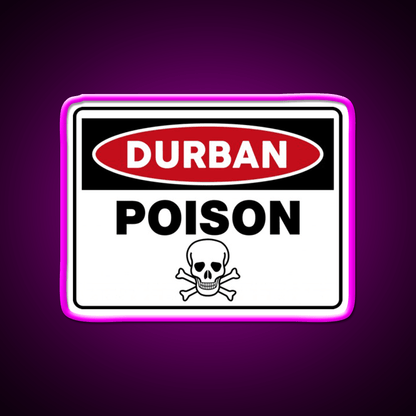 Durban Poison Hemp Inspired Green Leaf Led Neon Sign Rgb Color - Shineneon