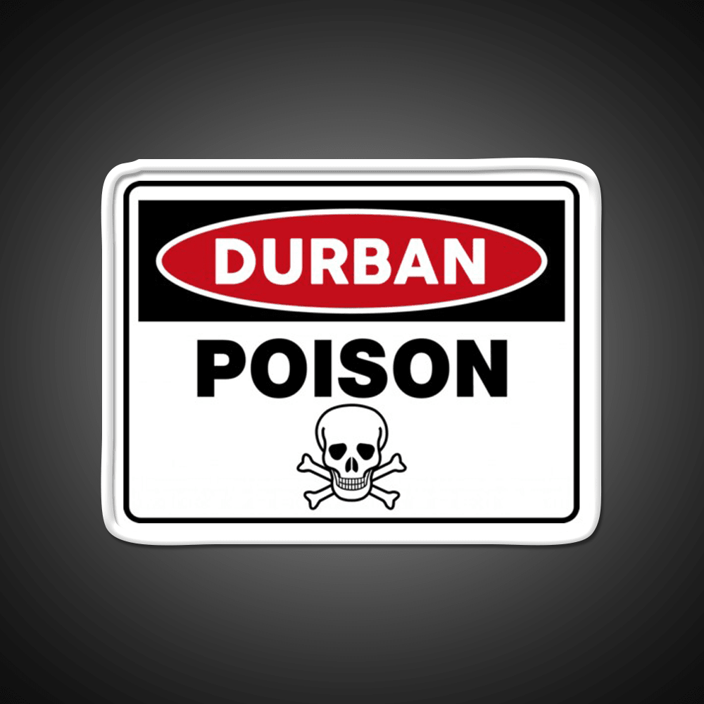 Durban Poison Hemp Inspired Green Leaf Led Neon Sign Rgb Color - Shineneon