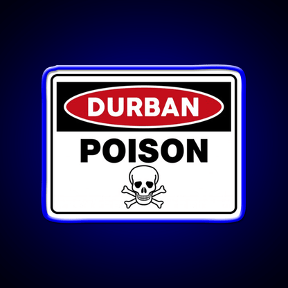 Durban Poison Hemp Inspired Green Leaf Led Neon Sign Rgb Color - Shineneon