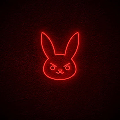 Dva Bunny Led Neon Sign Fanime And Gaming Fans - Shineneon