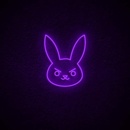 Dva Bunny Led Neon Sign Fanime And Gaming Fans - Shineneon