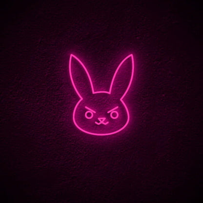 Dva Bunny Led Neon Sign Fanime And Gaming Fans - Shineneon