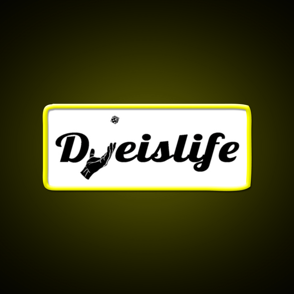 Dye Is Life Beer Bar Decor Led Neon Sign Rgb Color