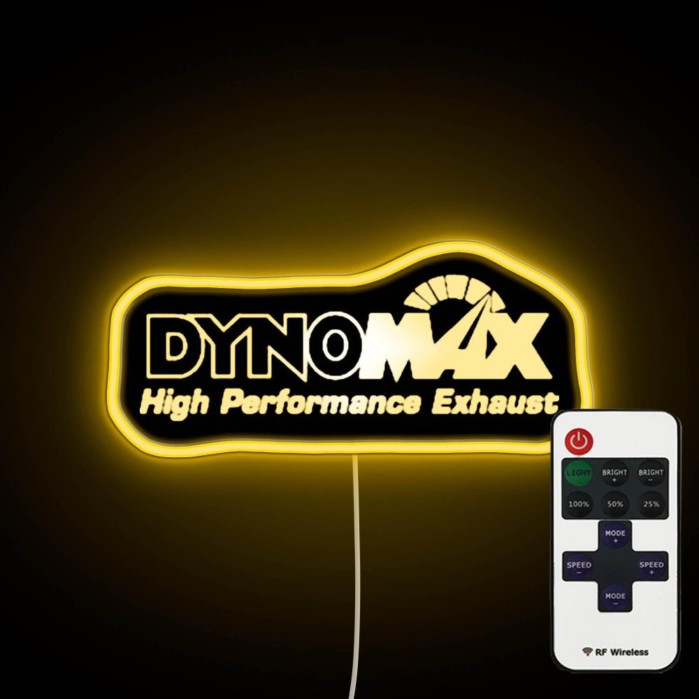 Dynomax Logo Neon Sign - Shineneon
