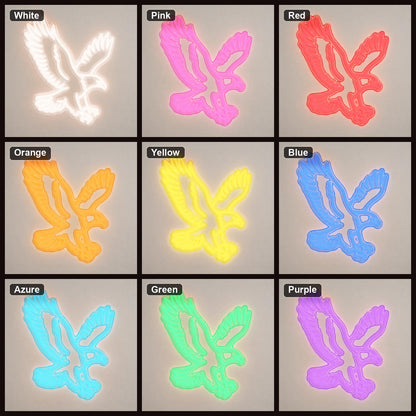 Eagle Bird LED Neon Sign color grid