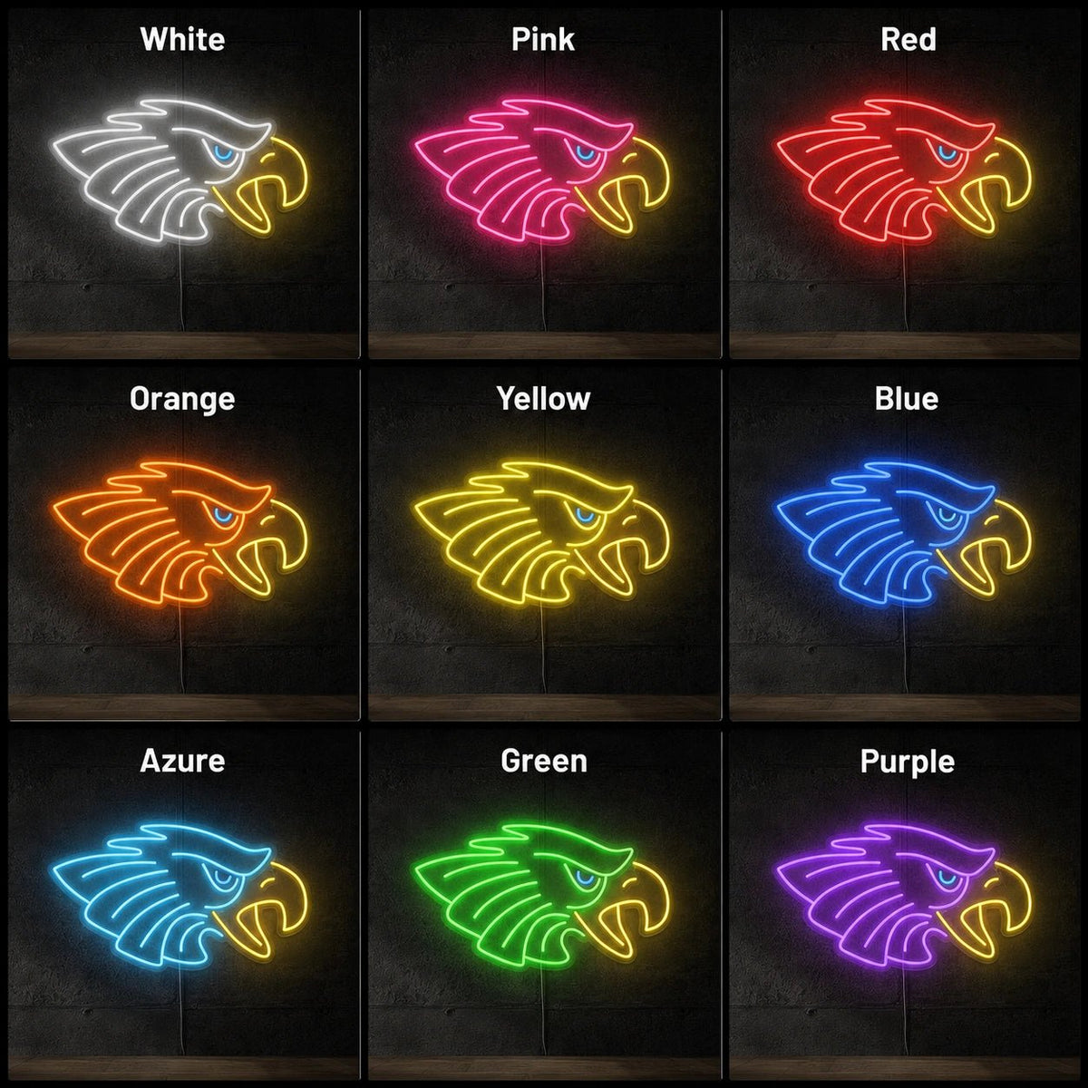 Eagle Head LED Neon Sign - Shineneon