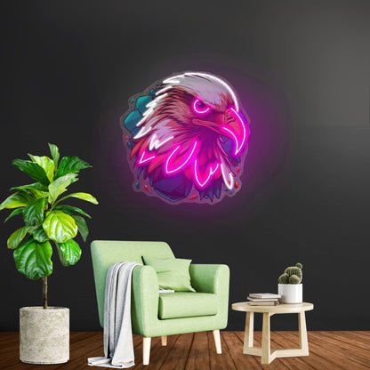 Eagle Head Led Neon Sign Light Custom Led Signs - Shineneon