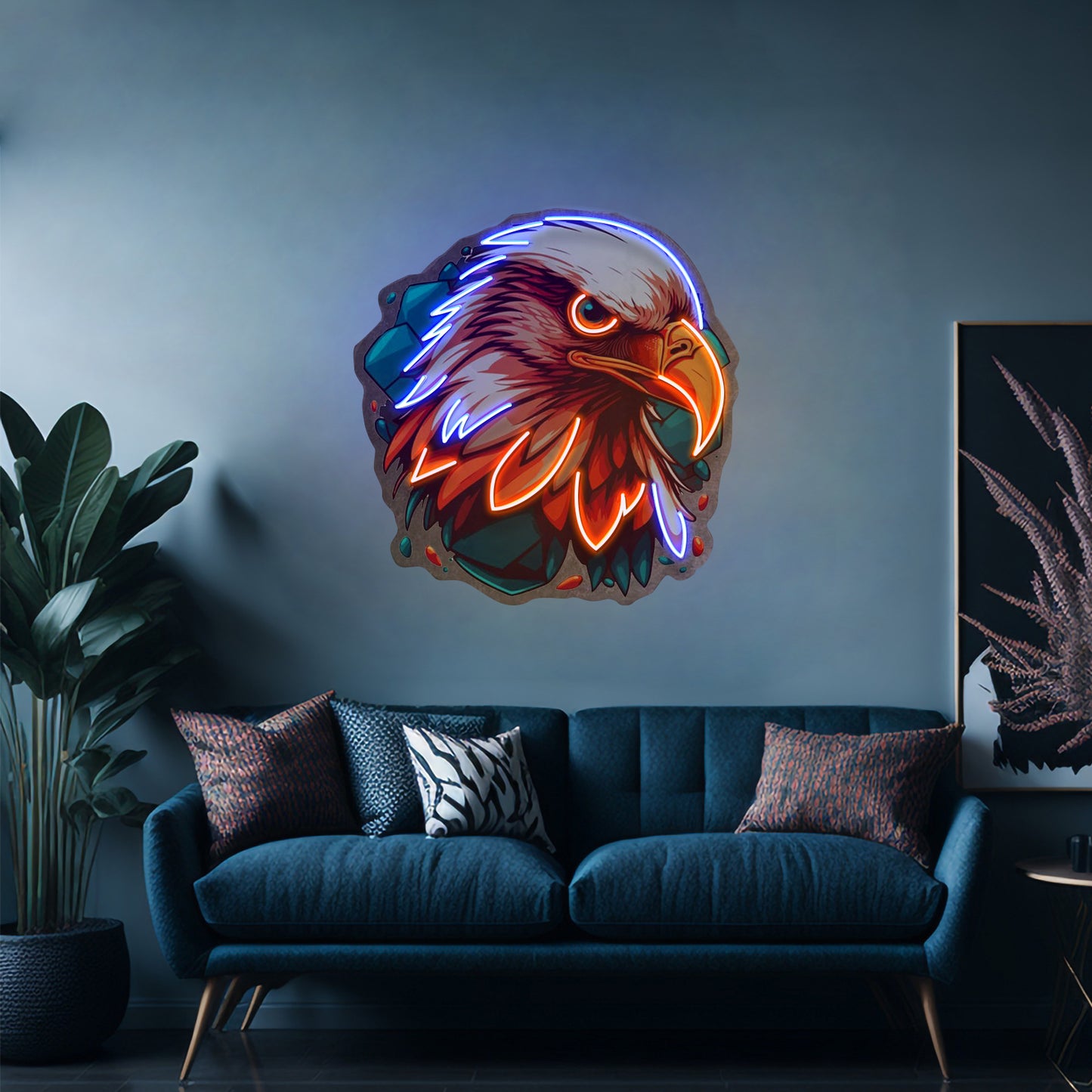 Eagle Head Led Neon Sign Light Custom Led Signs