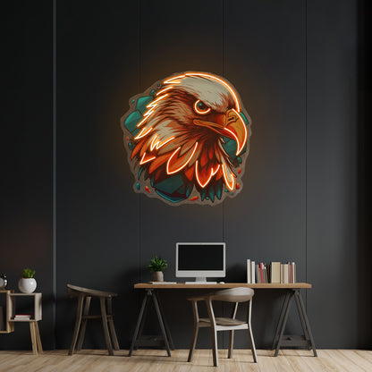 Eagle Head Led Neon Sign Light Custom Led Signs