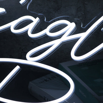 Eagle Pride White Led Neon Sign - Shineneon