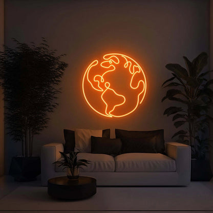 Earth Aesthetic Led Sign - Shineneon