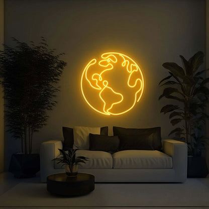 Earth Aesthetic Led Sign - Shineneon