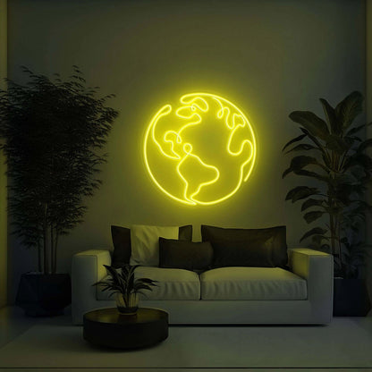 Earth Aesthetic Led Sign - Shineneon