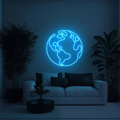Earth Aesthetic Led Sign - Shineneon
